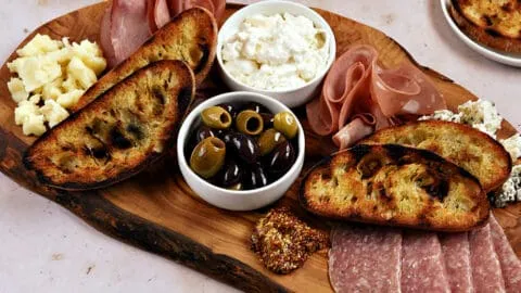 Italian feast menu